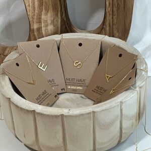 Delicate Letters Pendant Necklaces! Applied a Discount on shipping!